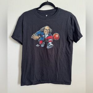 Fanatics Men's Philadelphia 76ers Black Midnight Mascot T-Shirt